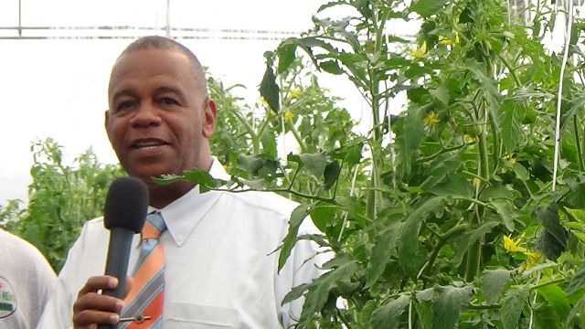Eric Evelyn, Permanent Secretary in the Ministry of Agriculture on Nevis